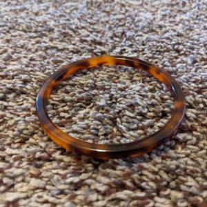 Machete Tortoise Shell Thin Bangle